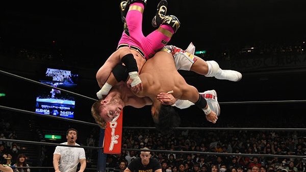 Will Ospreay KUSHIDA New Japan Pro Wrestling