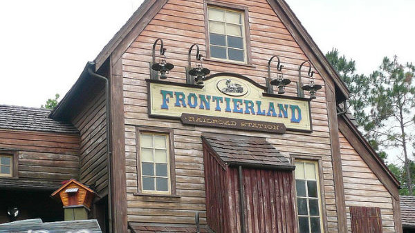 Magic Kingdom Frontierland Train Station