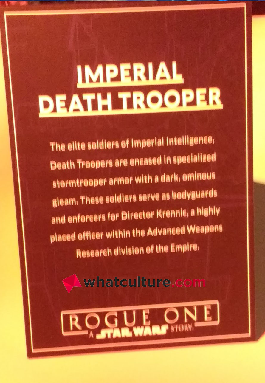 Death Trooper Descriptions