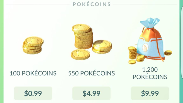 Pokemon Go poke coins