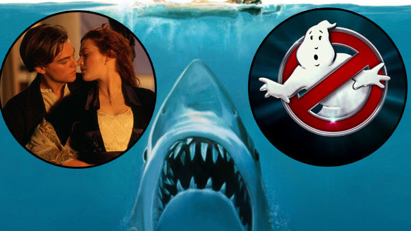 Jaws Titanic Ghostbusters