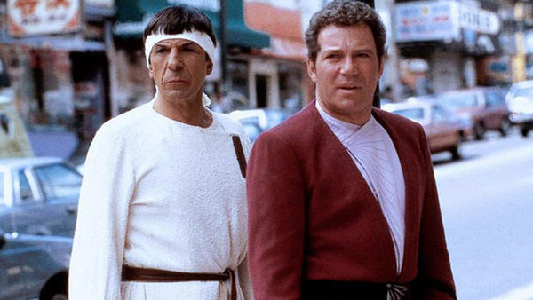 Leonard Nimoy William Shatner Star Trek Iv The Voyage Home