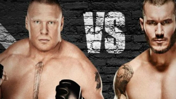 Brock Lesnar Randy Orton