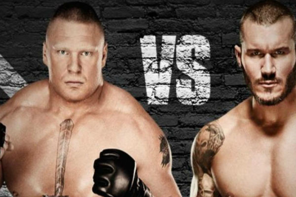 Brock Lesnar Randy Orton