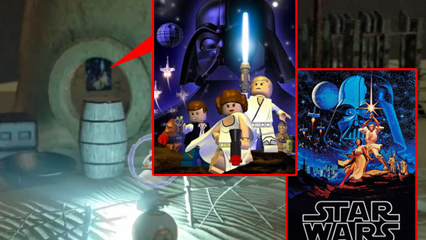 lego star wars force awakens poster 