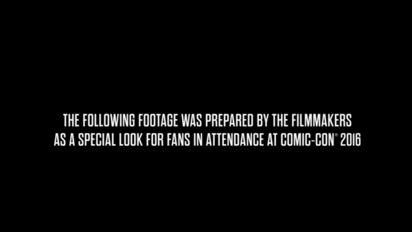 Justice League Comic Con Disclaimer