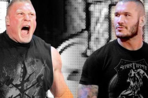 Randy Orton Brock Lesnar