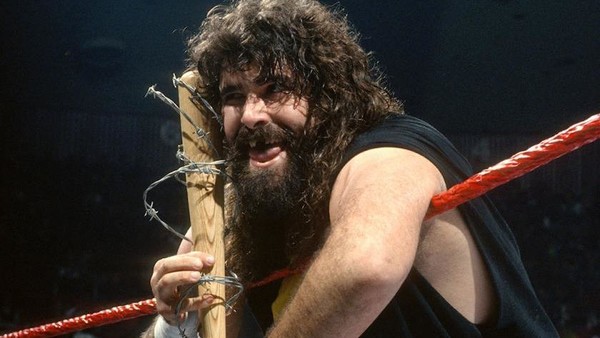 Cactus Jack barbed wire baseball bat