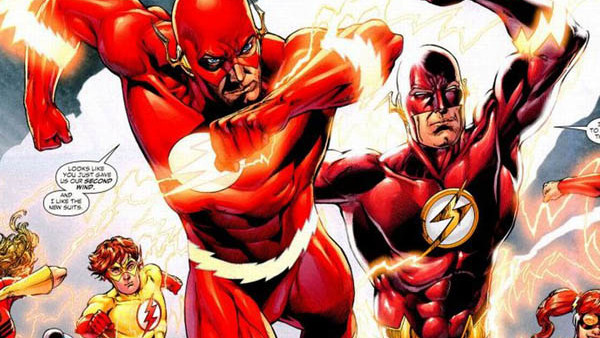 The Flash Wally West Barry Allen