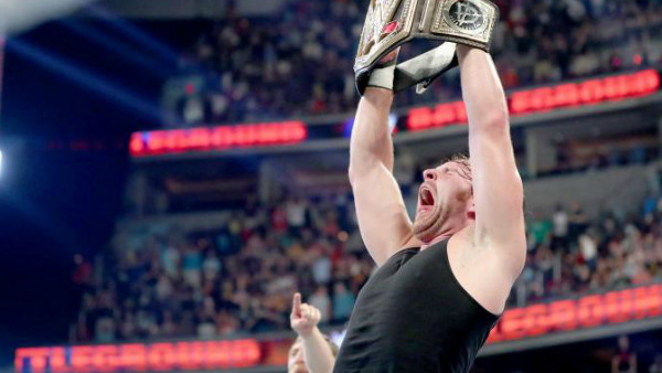 Dean Ambrose WWE Title Daniel Bryan