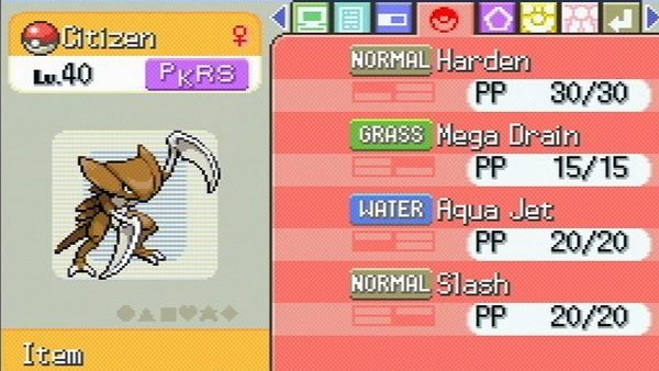 PKM Verde Musgo - Algo que observei em várias Roms, eram os sprites dos Onix  gigantes. A ideia é ótima, porém a maioria dos sprites tinha uma qualidade  abaixo do ideal, era