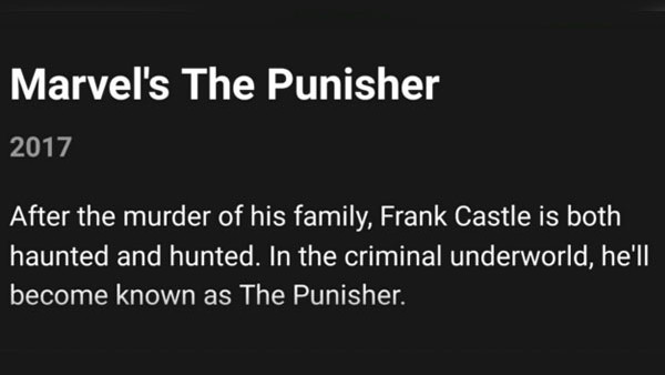 Netflix Punisher