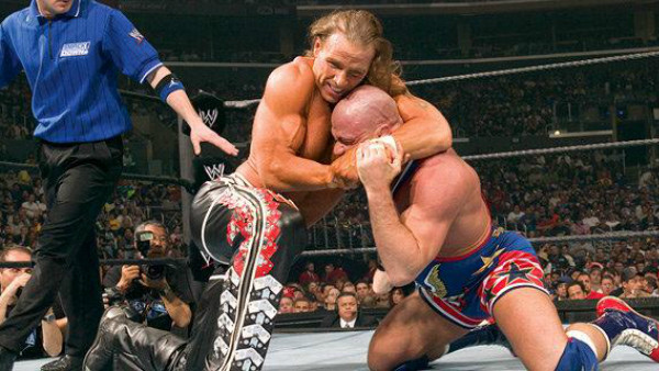 Wrestlemania 21 Kurt Angle Shawn Michaels