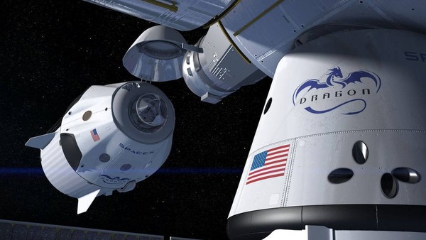 SpaceX NASA Dragon ISS