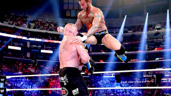 CM Punk Brock Lesnar SummerSlam 2013