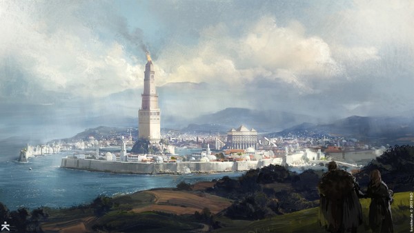 Game of Thrones Oldtown Concept Art