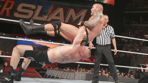 brock lesnar randy orton