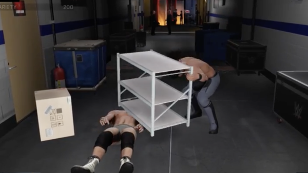 Backstage Brawl WWE 2K17 Shelves