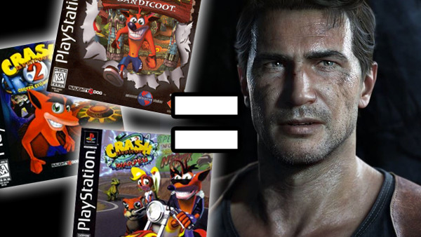 Crash Bandicoot nathan drake uncharted 4