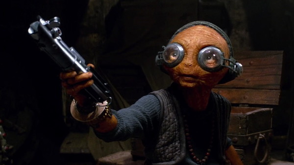 Star Wars The Force Awakens Maz Kanata Lightsaber