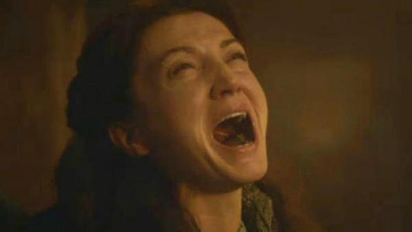 Game of Thrones Catelyn scream Red Wedding 