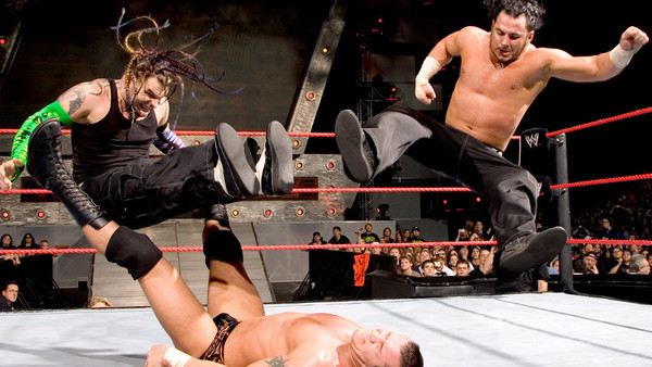 The Hardys Randy Orton Raw 2006