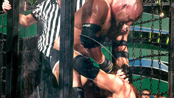 Goldberg Triple H Elimination Chamber 2003