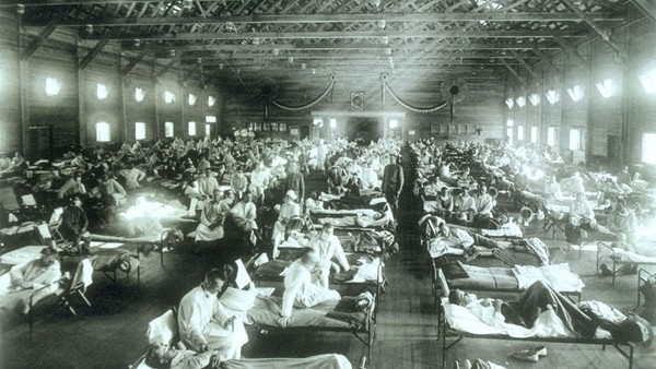 Spanish Influenza Hospital 1918