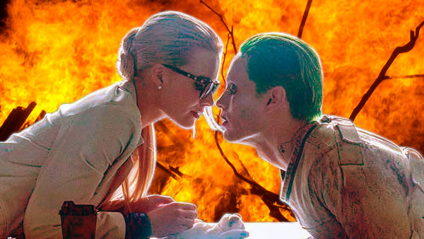 Suicide Squad Joker Harley Fire