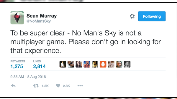 Sean Murray no man's sky