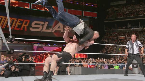 brock lesnar shane mcmahon f5