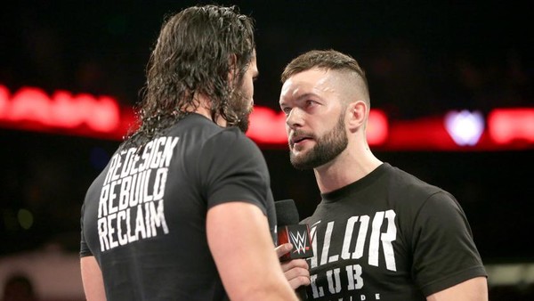 Finn Balor Seth Rollins