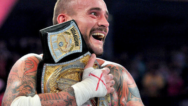 CM Punk WWE Champion 2012