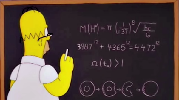 The Simpsons Homer Fermat's Last Theorem 