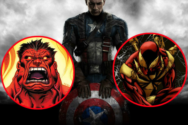 Captain America Civil War Iron Spider Red Hulk