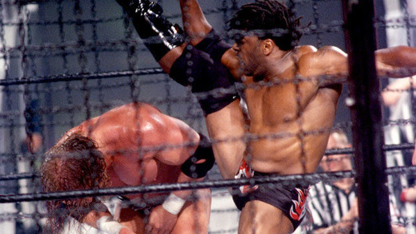 Booker T Elimination Chamber Survivor Series 2002
