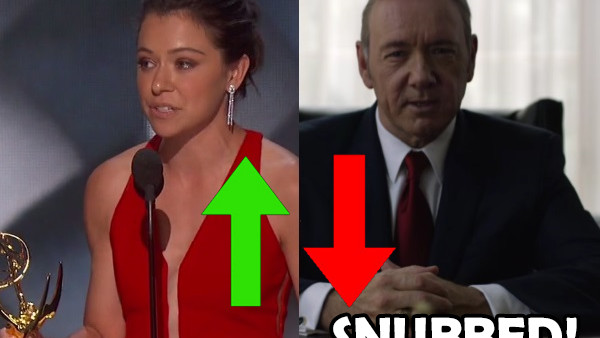 Emmys 2016 Tatiana Maslany Kevin Spacey House Of Cards