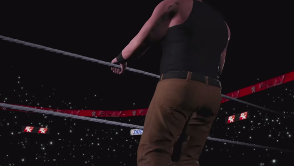 Braun Strowman WWE 2K17 Back