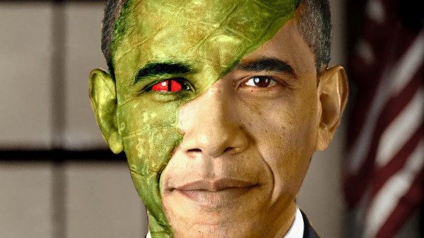 Obama Lizard People Conspiracy