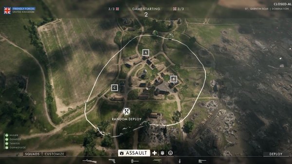 Battlefield 1 Map