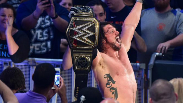 AJ Styles WWE Title