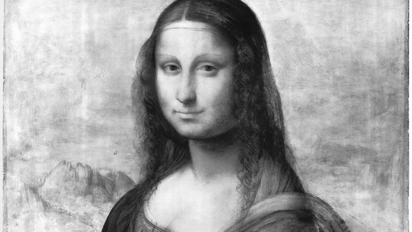 Mona Lisa Infared