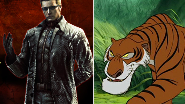 Wesker shere kahn resident evil