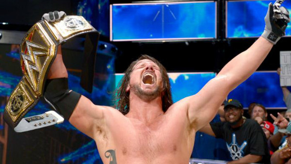 AJ Styles WWE Title