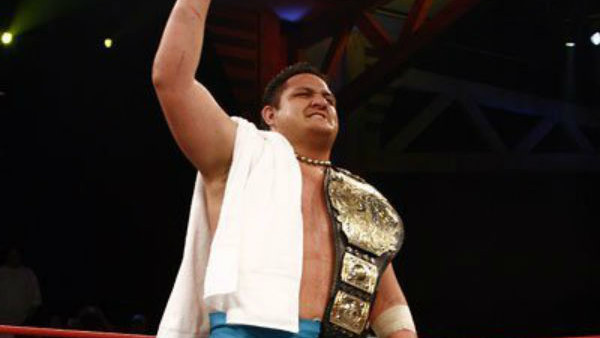 Samoa Joe TNA Champion