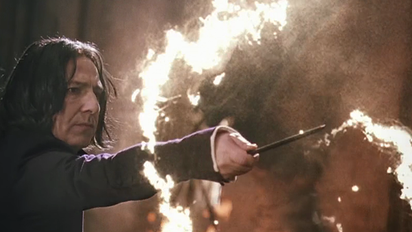 Severus Snape Expelliarmus Harry Potter