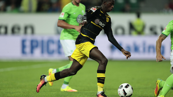 VfL Wolfsburg v Borussia Dortmund - Bundesliga Osamane DembÃ©lÃ©