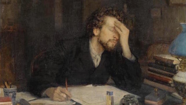 Leonid Pasternak Writing The Passion Of Creation