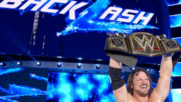 AJ Styles WWE Title