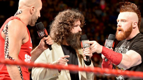 Cesaro Mick Foley Sheamus